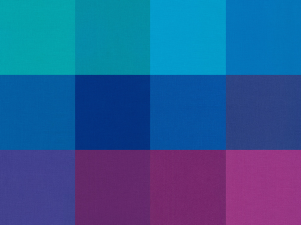KONA Cotton Solids - Peacock - Fat Quarter Bundle – Bild 2