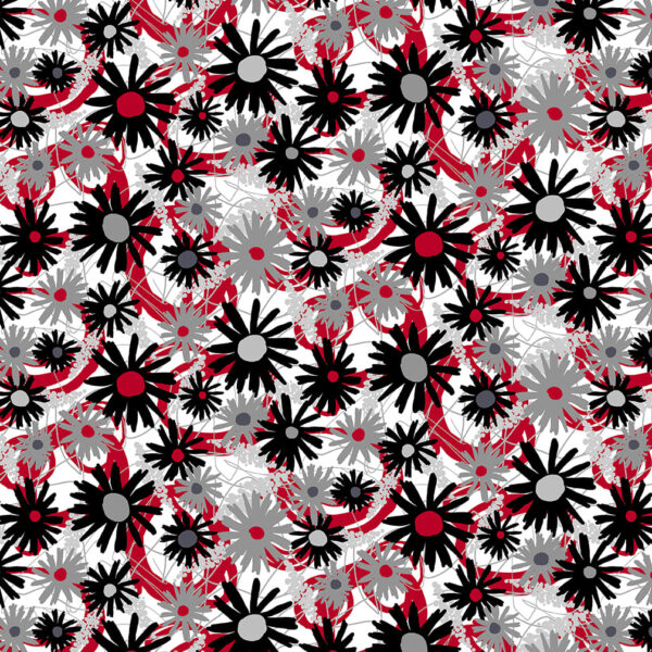 Crimson Garden - Fancy Daisies