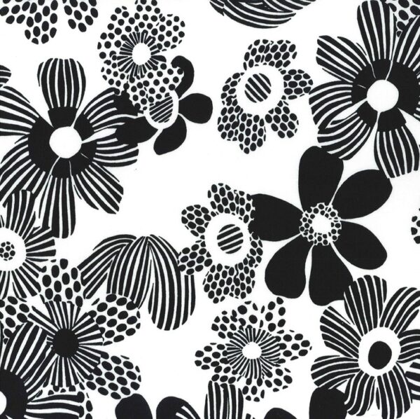 Black and White - Groovy Dalmatian White
